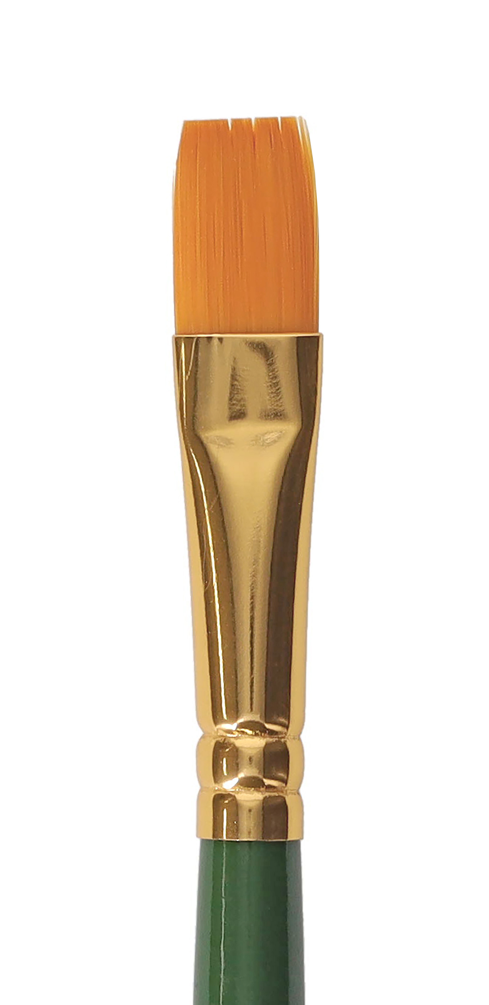 Pro Art Brush Gold Nylon Flat #12, Paint Brushes, Acrylic Paint Brush Set, Paint  Brushes Acrylic Painting, Small Paint Brushes, Paintbrush, Acrylic Paint  Brushes 